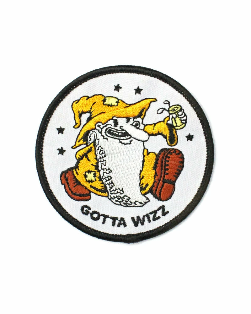 Bruised Tongue Gotta Wizz Patch Embroidered Patches 1 Bruised Tongue Gotta Wizz Patch Embroidered Patches