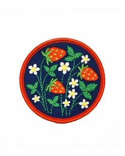 Lucky Horse Press Strawberry Fields Patch Embroidered Patches