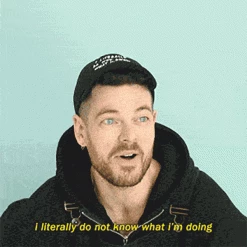 Adam J. Kurtz Hats + Beanies I Don't Know (IDK) Dad Hat