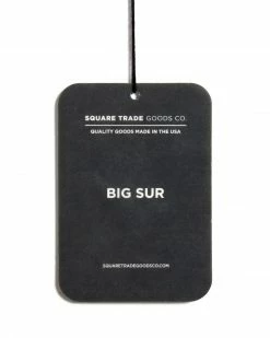 Square Trade Goods Soaps + Candles Big Sur Air Freshener Card