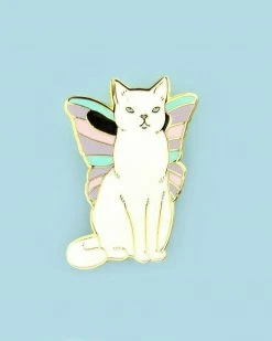 Bee's Knees Industries Catterfly Pin Enamel Pins + Buttons