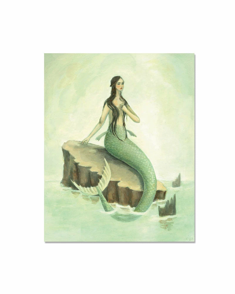 Emily Winfield Martin Imaginaries Mermaid Art Print (8" X 10") Home 1 Emily Winfield Martin Imaginaries Mermaid Art Print (8" X 10") Home