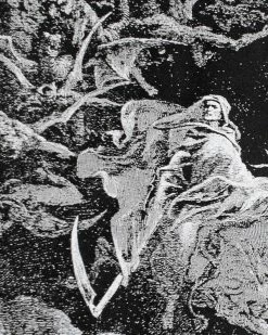 Inner Decay Death On A Pale Horse Large Back Patch Large Back Patches