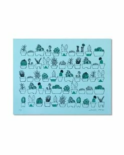 Alison Rose Succulents Screenprint Art Print - Limited Edition (8.5" X 11")