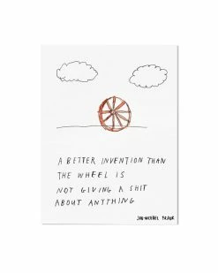 Jon-Michael Frank Wheel Art Print (8" X 10")