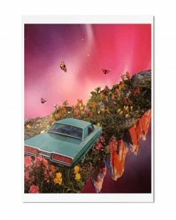 Cactus Food Indie Art Prints A Long Strange Trip Art Print (11" X 17")