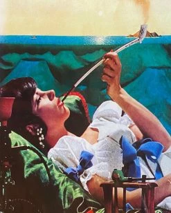 Cactus Food Smoking Clouds Art Print (11" X 17") Indie Art Prints