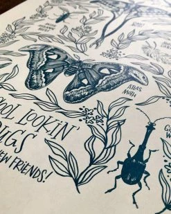 Frog And Toad Press Cool Lookin' Bugs Art Print (11