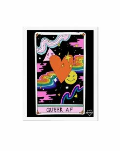 Ash + Chess Home Queer Tarot Art Print (8" X 10")