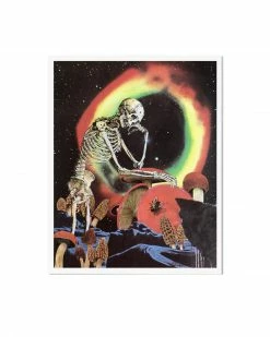 Cactus Food Indie Art Prints Isolation Contemplation Art Print (8.5" X 11")