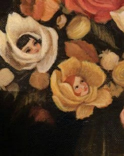 Emily Winfield Martin Still Life With Live Flowers Art Print (8" X 10") Home