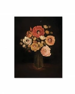 Emily Winfield Martin Still Life With Live Flowers Art Print (8" X 10") Home