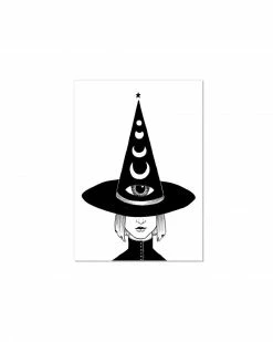 Bee's Knees Industries Third Eye Witch Mini Art Print (5" X 7")