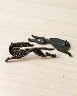 Michael Ezzell Cerberus Dog Pin