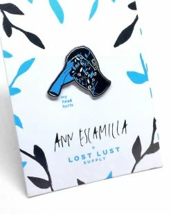 Lost Lust Supply Enamel Pins + Buttons My Head Hurts Pin