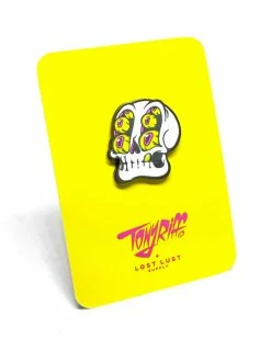 Lost Lust Supply Enamel Pins + Buttons Skull Eyes Pin