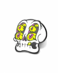 Lost Lust Supply Enamel Pins + Buttons Skull Eyes Pin