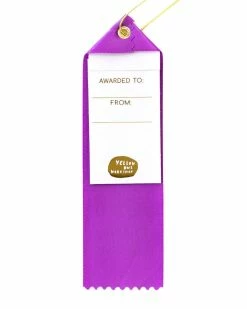 Yellow Owl Workshop Accessories Only Good Vibes Award Ribbon