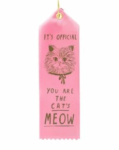 Yellow Owl Workshop The Cat's Meow Award Ribbon