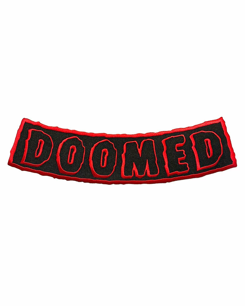Inner Decay Pins + Patches DOOMED Large Back Patch - Black 1 Inner Decay Pins + Patches DOOMED Large Back Patch - Black