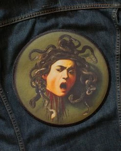 Inner Decay Pins + Patches Head Of Medusa Large Back Patch