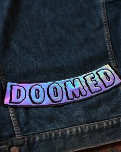 Inner Decay DOOMED Large Back Patch - Slime Pins + Patches
