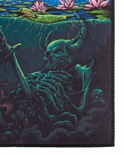 Inner Decay Pins + Patches Lotus Pond Large Back Patch