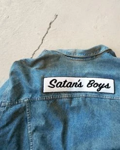 Hungry Ghost Press Satan's Boys Large Chenille Back Patch