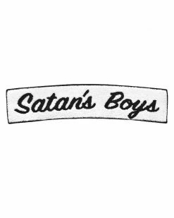 Hungry Ghost Press Satan's Boys Large Chenille Back Patch