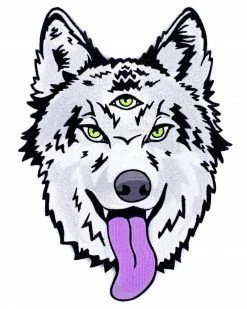 Band Of Weirdos Three Eyed Wolf Large Back Patch