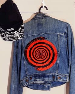 Badaboöm Studio Pins + Patches Vortex Snakes Large Back Patch