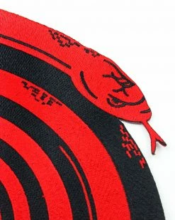Badaboöm Studio Pins + Patches Vortex Snakes Large Back Patch