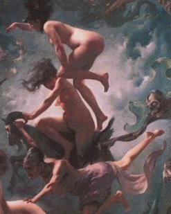 Inner Decay Pins + Patches Witches Going To Their Sabbath Large Back Patch