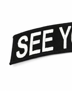 Beast Or God See You In Hell Large Back Patch - Black/White Large Back Patches