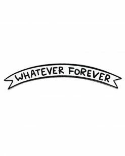 Sara M. Lyons Whatever Forever Large Banner Patch Large Back Patches