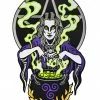 Mean Folk Pins + Patches Witch Cauldron Large Back Patch (Glow-in-the-Dark)