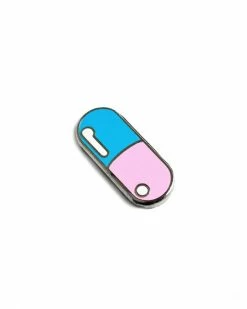 Inner Decay Capsule Pill Pin - Anime