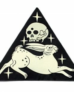 Mean Folk Rabbit Skull Large Back Patch (Limited Edition)