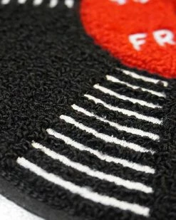Oxford Pennant Super Freak Vinyl Record Large Chenille Back Patch Pins + Patches