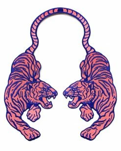 Badaboöm Studio Large Back Patches Symmetry Tigers Large Back Patch