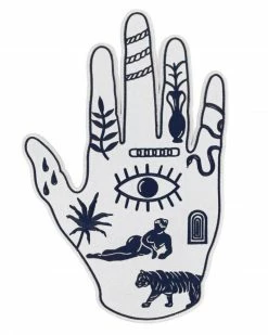 Badaboöm Studio Tattooed Hand Large Back Patch Pins + Patches