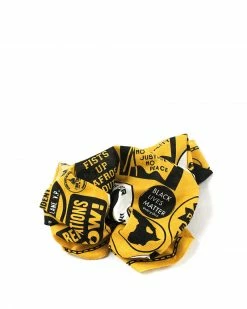 All Very Goods Black Power Buttons Bandana (Limited Edition) Clothing