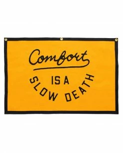 Oxford Pennant Comfort Is A Slow Death Large Felt Banner