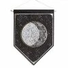 The Rise And Fall Wall Banners + Pennants Black Moon Small Felt Banner