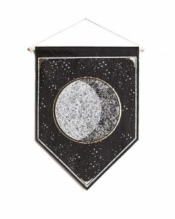 The Rise And Fall Wall Banners + Pennants Black Moon Small Felt Banner