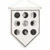 The Rise And Fall Moon Phases Small Felt Banner