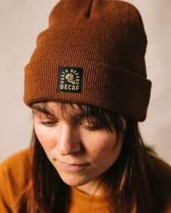 Pyknic Death Before Decaf Coffee Beanie