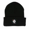 Mean Folk Hot Dog Lady Beanie - Black