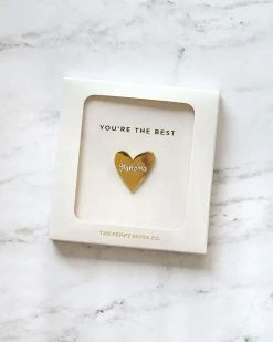 The Penny Paper Co. Pins + Patches You're The Best Grandma Pin (Gift Box)