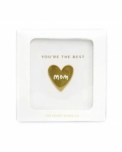 The Penny Paper Co. You're The Best Mom Pin (Gift Box) Enamel Pins + Buttons